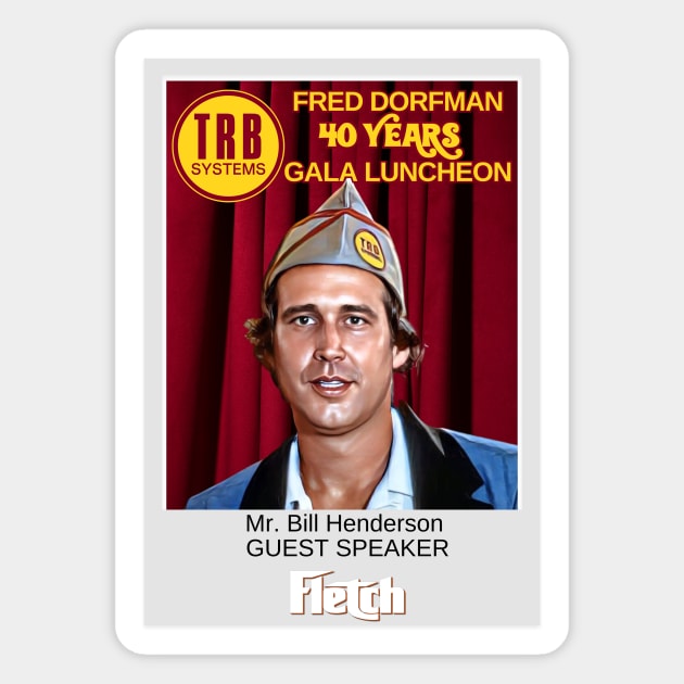 FLETCH - FRED "THE DORF" DORFMAN Sticker by Simontology